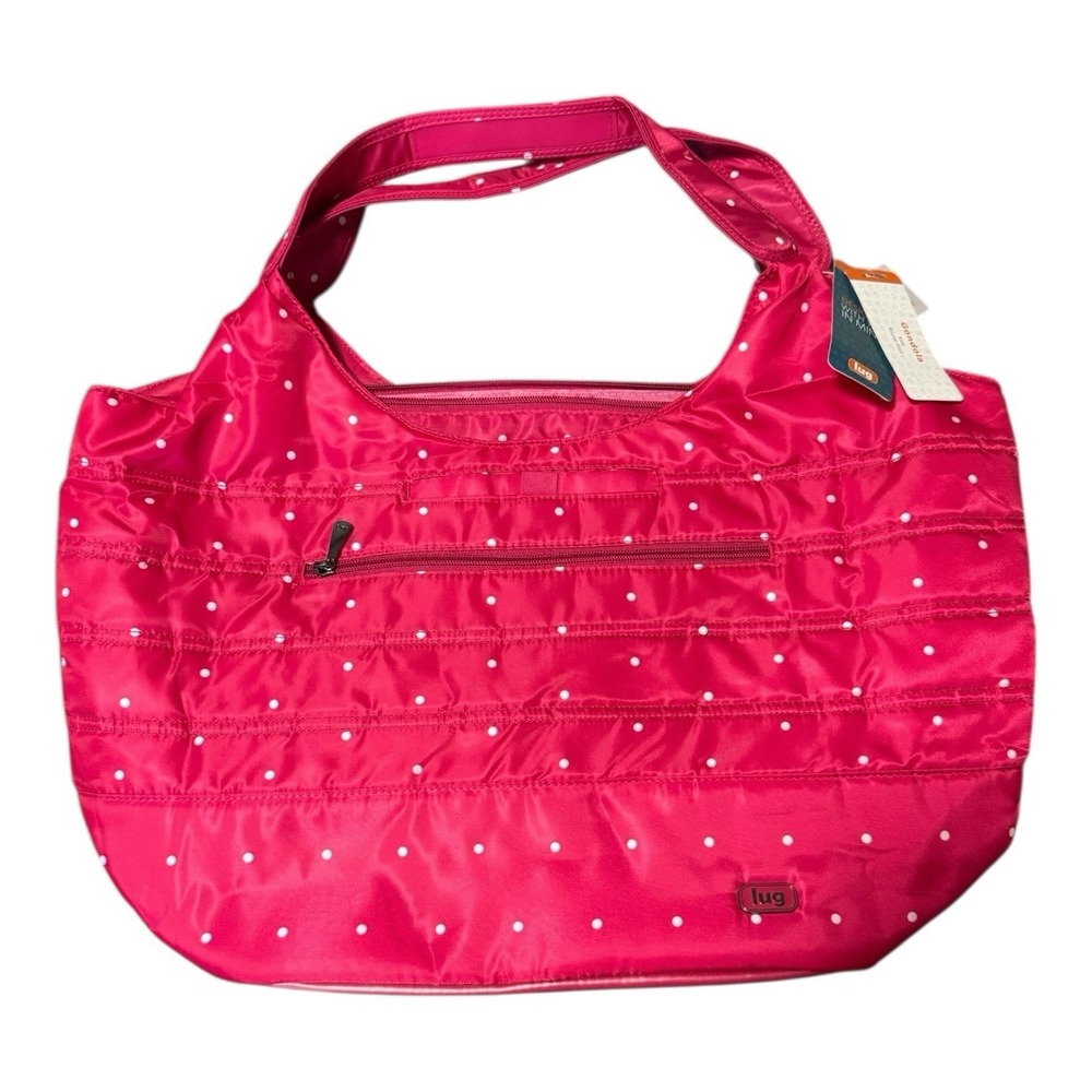 Lug Gondola Dot‎ Rose Bag Tote NWT Large